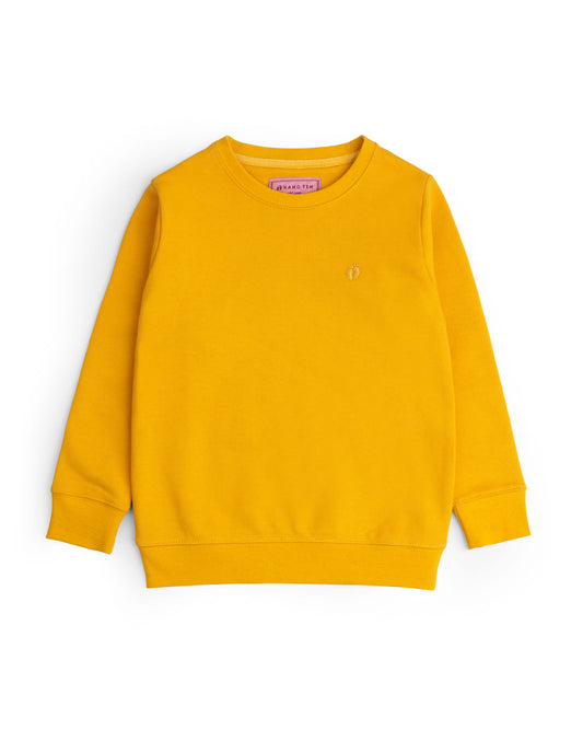 Girls Sweat Shirt Yellow