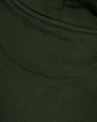 Boy's Zipper Hood-Olive