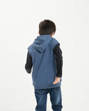Boy's Graphic S/L Zipper Hood
