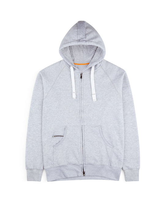 Men's Full zip Hoodie-Grey