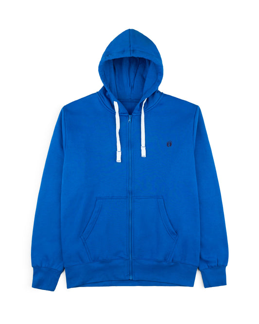 Men's Full zip Hoodie BLUE