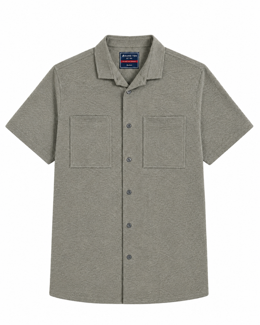 Men's Casual Shirt DK Grey