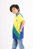 Boy's Short Sleeves Fashion Polo