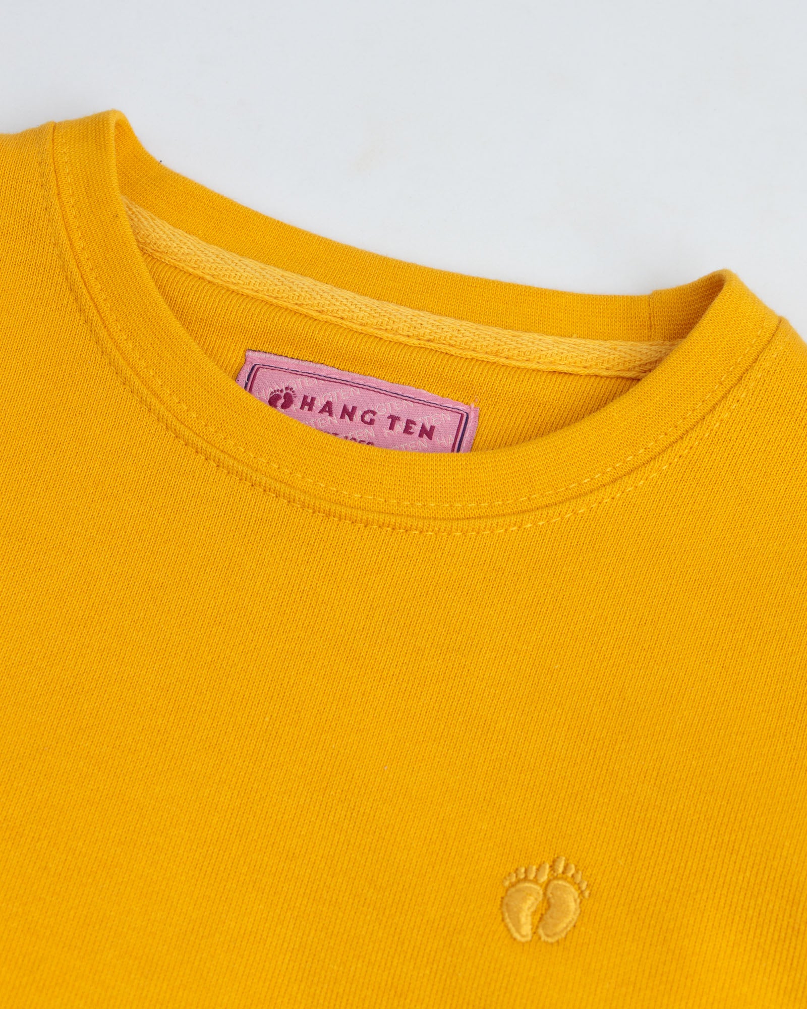 Girls Sweat Shirt Yellow