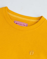 Girls Sweat Shirt Yellow