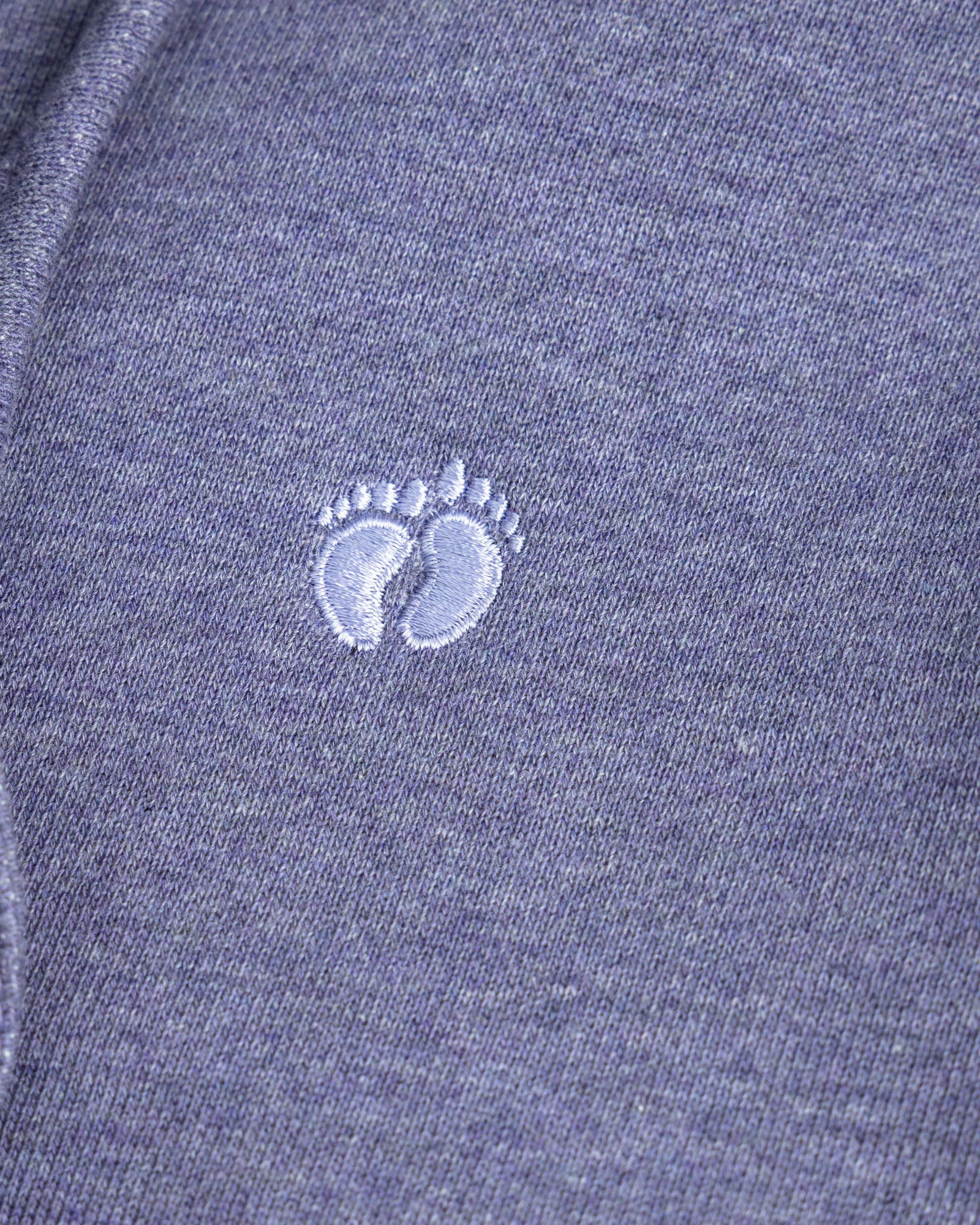 Girl's Zipper Hood - Purple