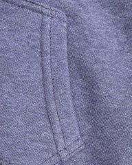 Girl's Zipper Hood - Purple