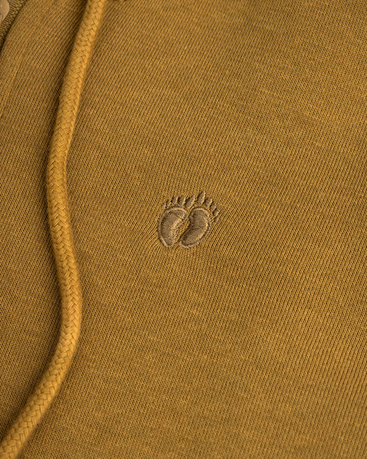 Boy's Zipper Hood-Brown