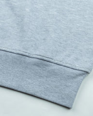 Men's Half Zip Mock Neck-Grey