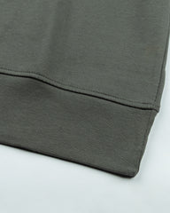 Men's Half Zip Mock Neck-Smoke