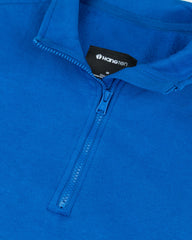 Men's Half Zip Mock Neck-Royal