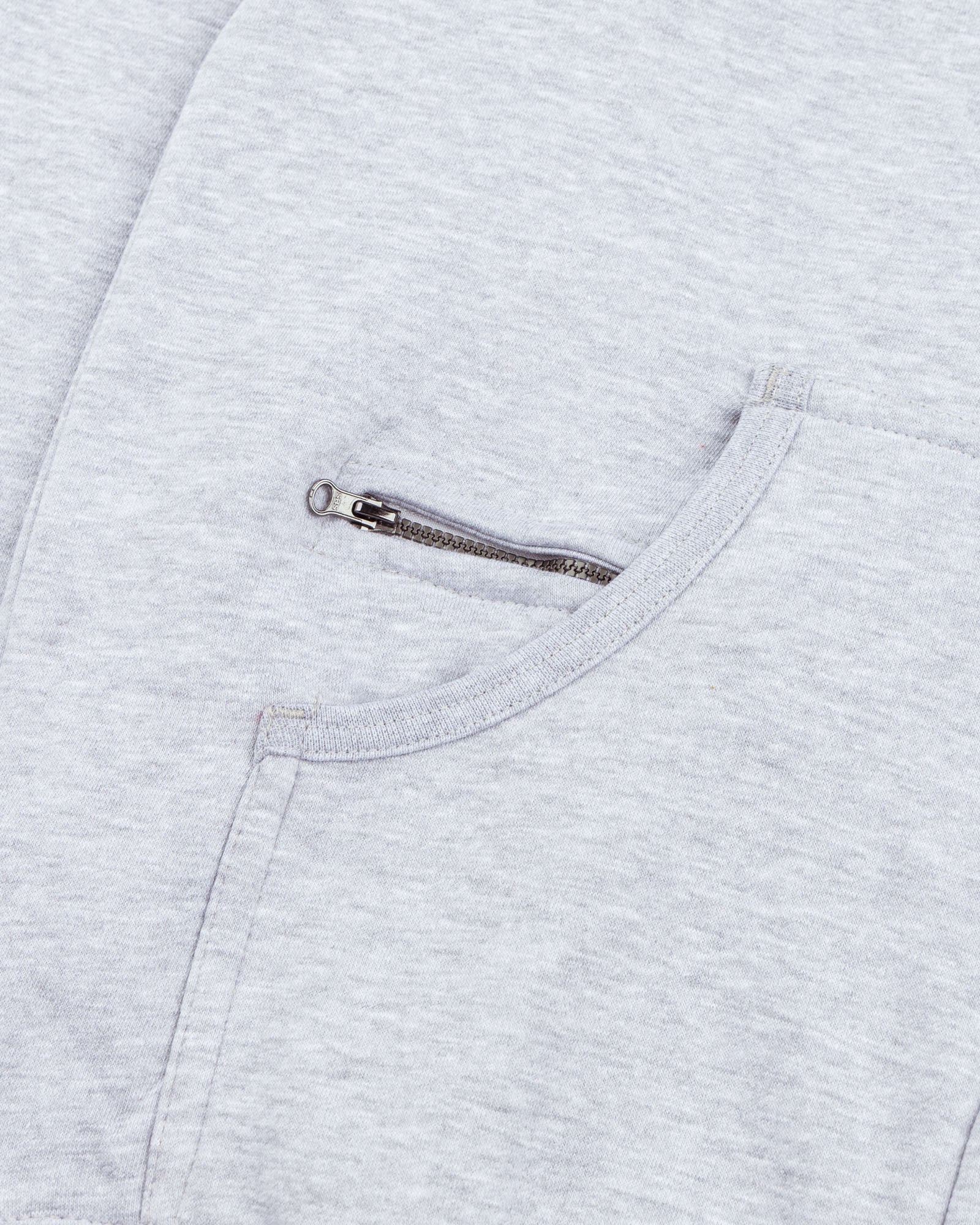 Men's Full zip Hoodie-Grey