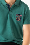 Mens Tipping Collar Polo