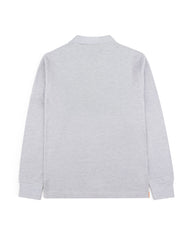 Men's Full Sleeve Polo - White