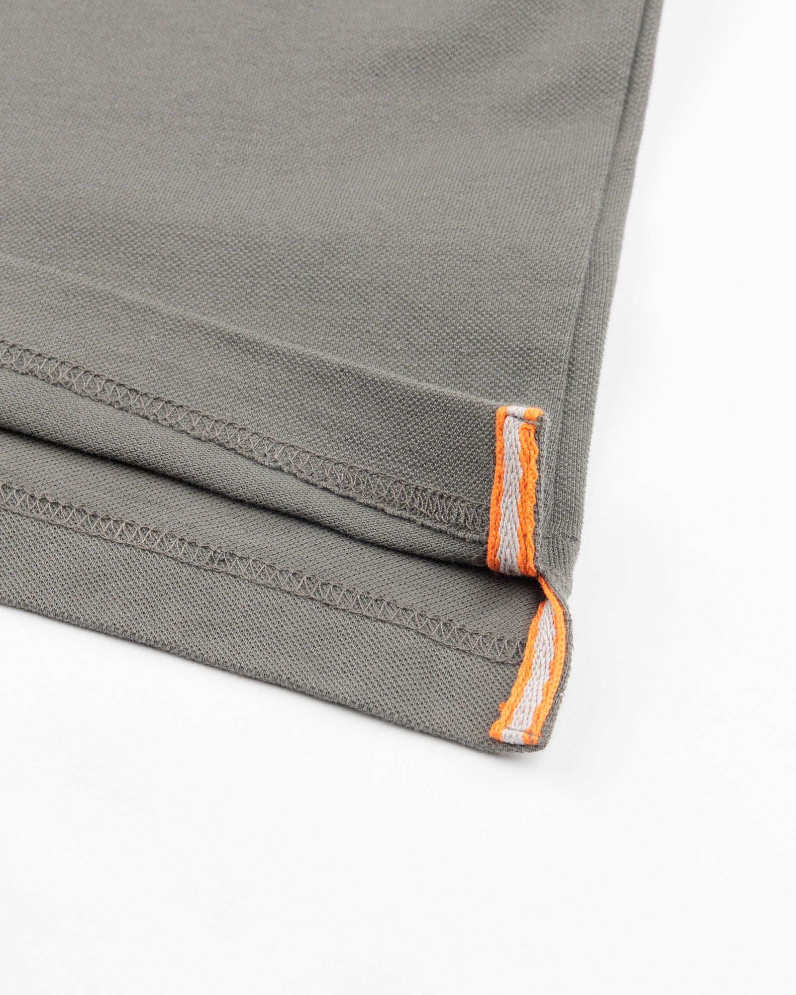 Men's Full Sleeve Polo - Smoke Grey