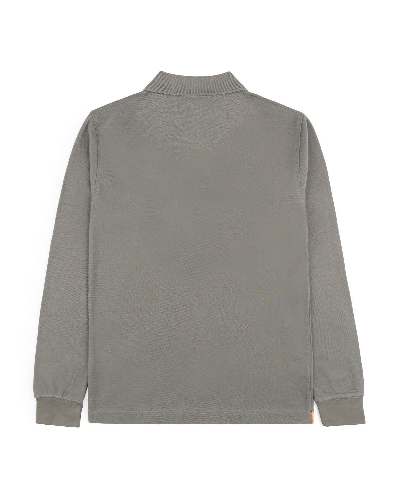 Men's Full Sleeve Polo - Smoke Grey