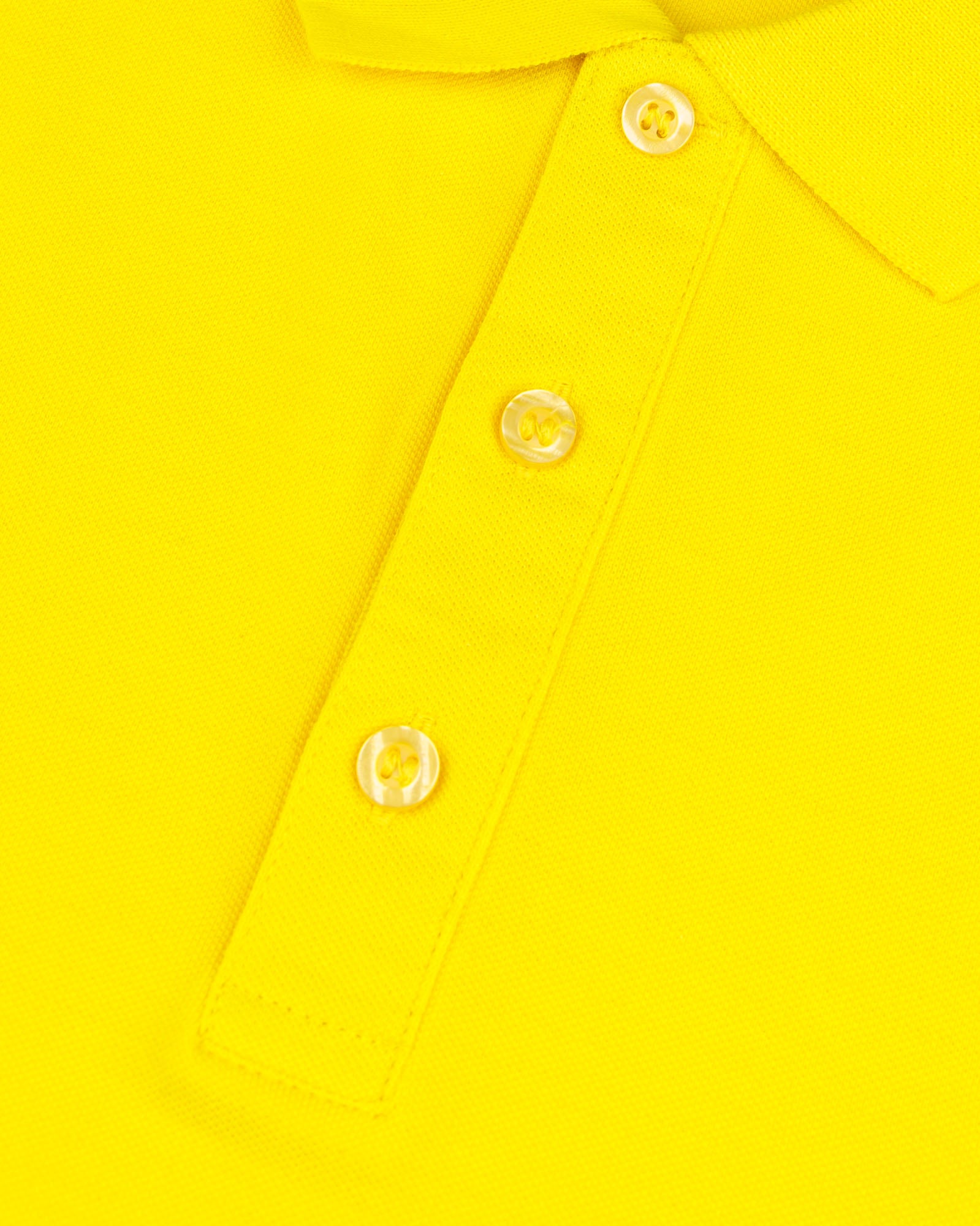 Men's Full Sleeve Polo - Yellow