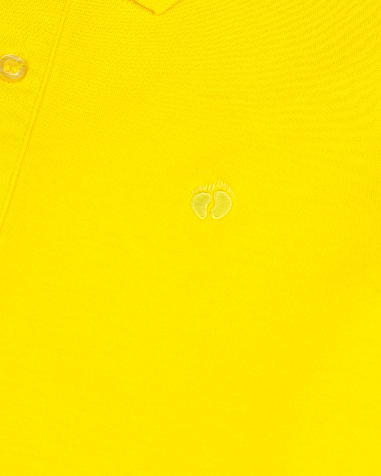 Men's Full Sleeve Polo - Yellow