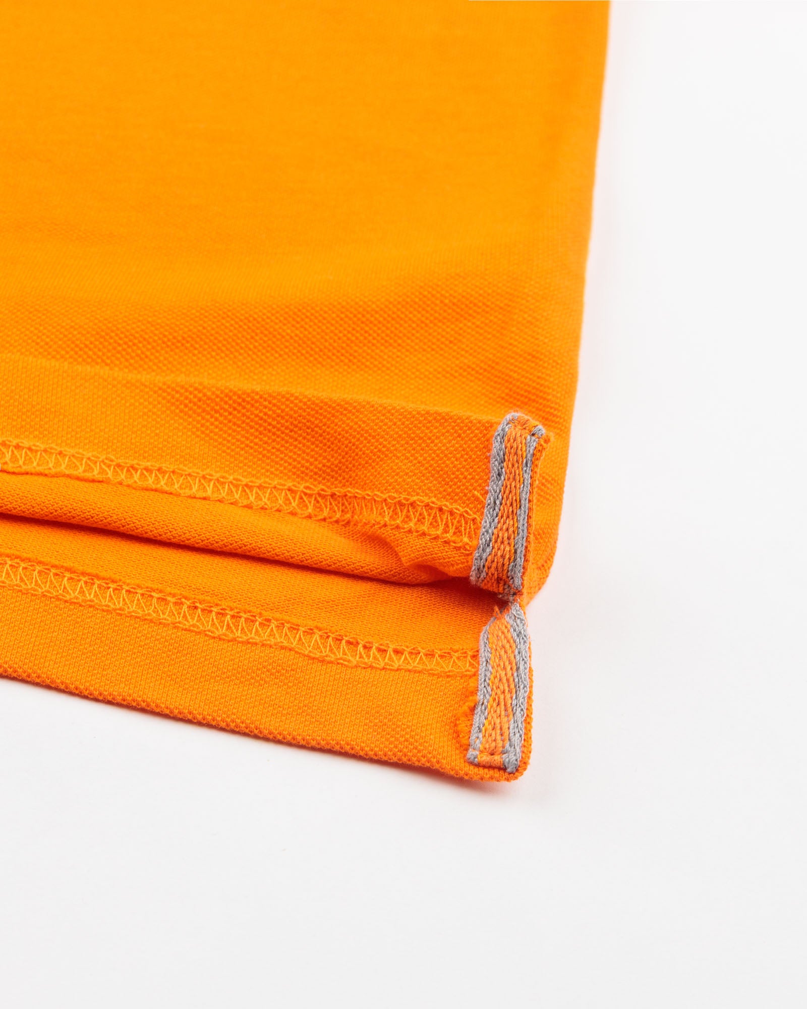 Men's Full Sleeve Polo - Orange