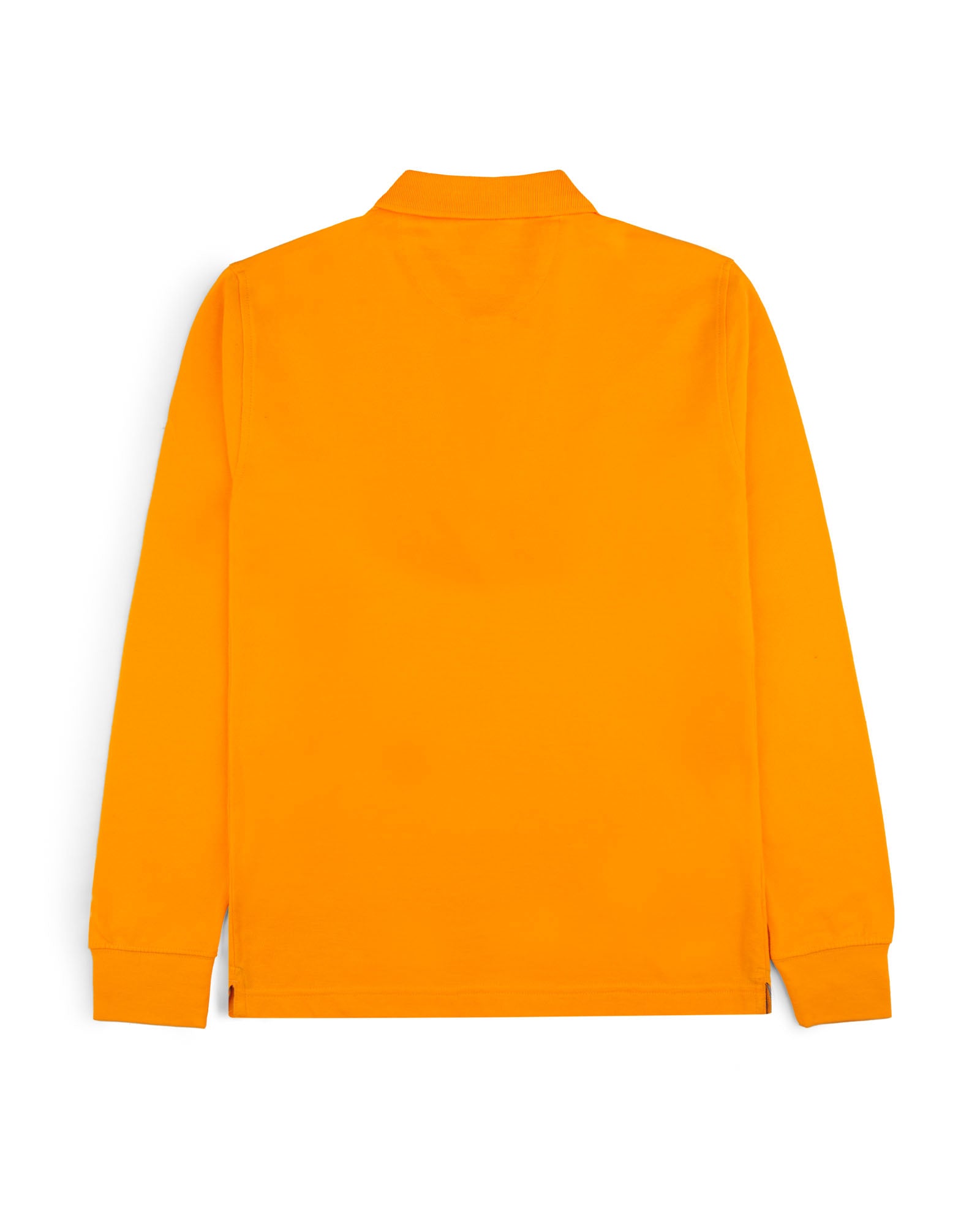 Men's Full Sleeve Polo - Orange