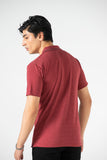 Mens Tipping Collar Polo