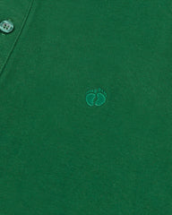 Men's Full Sleeve Polo - Green