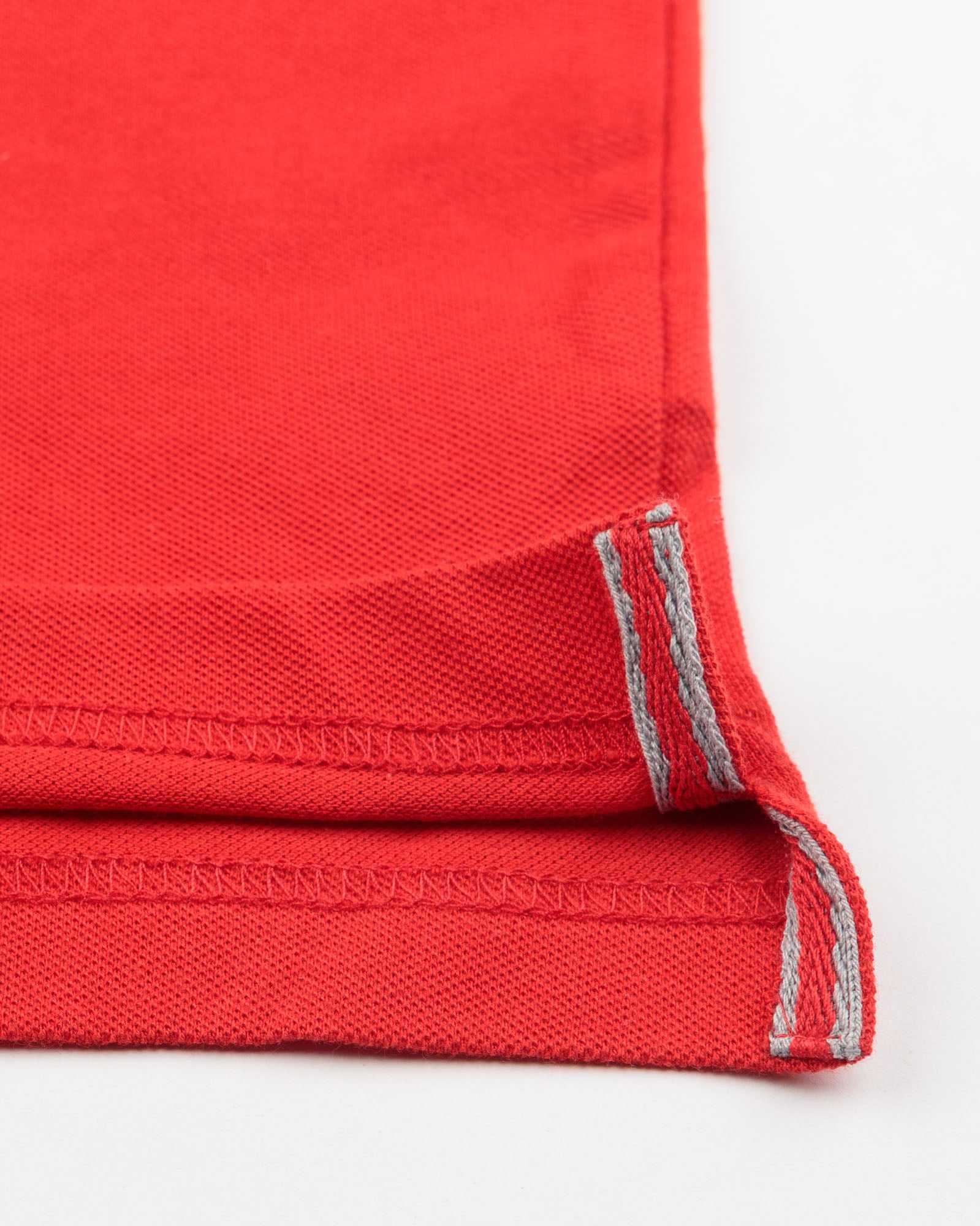 Men's Full Sleeve Polo - Red