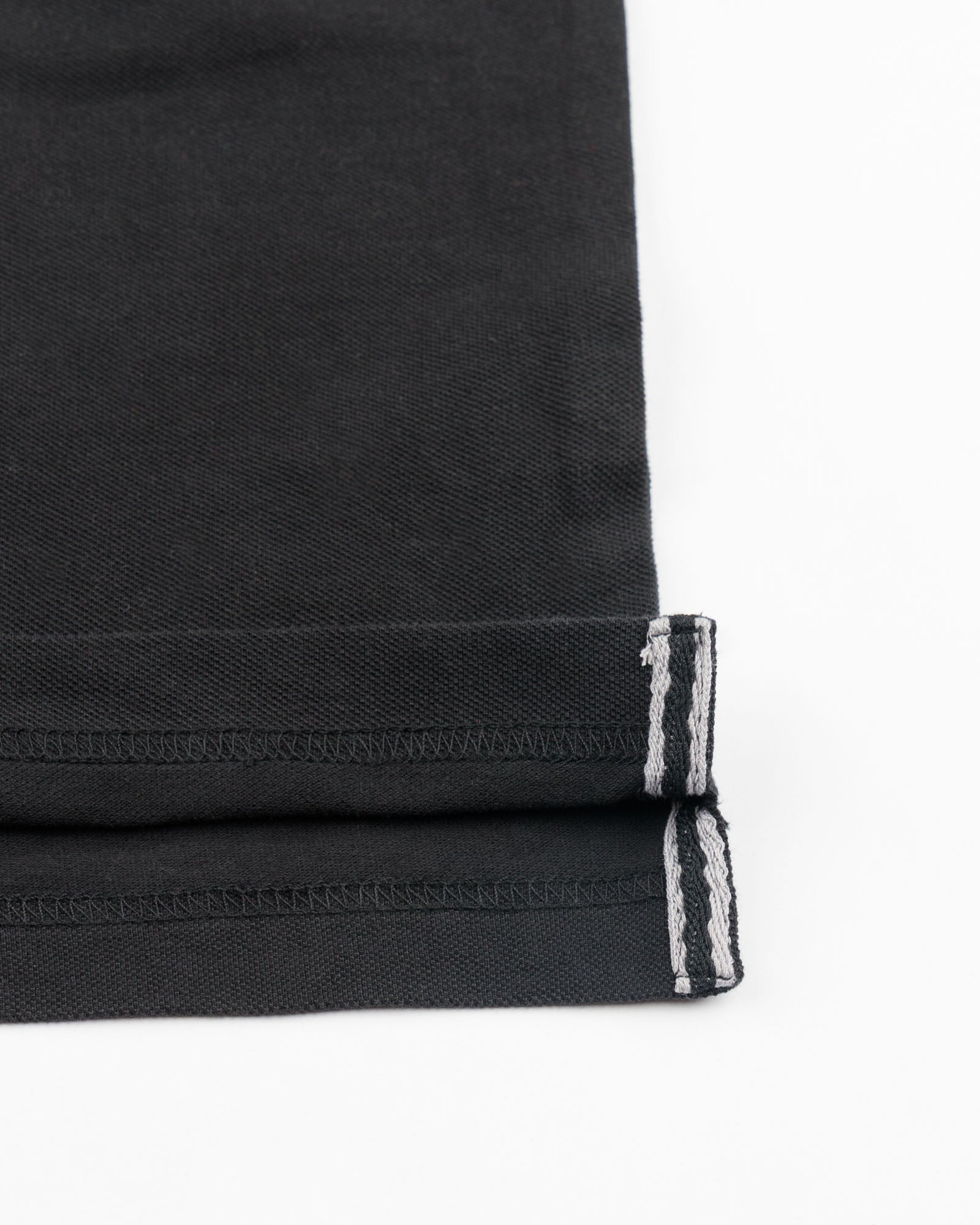 Men's Full Sleeve Polo - Black