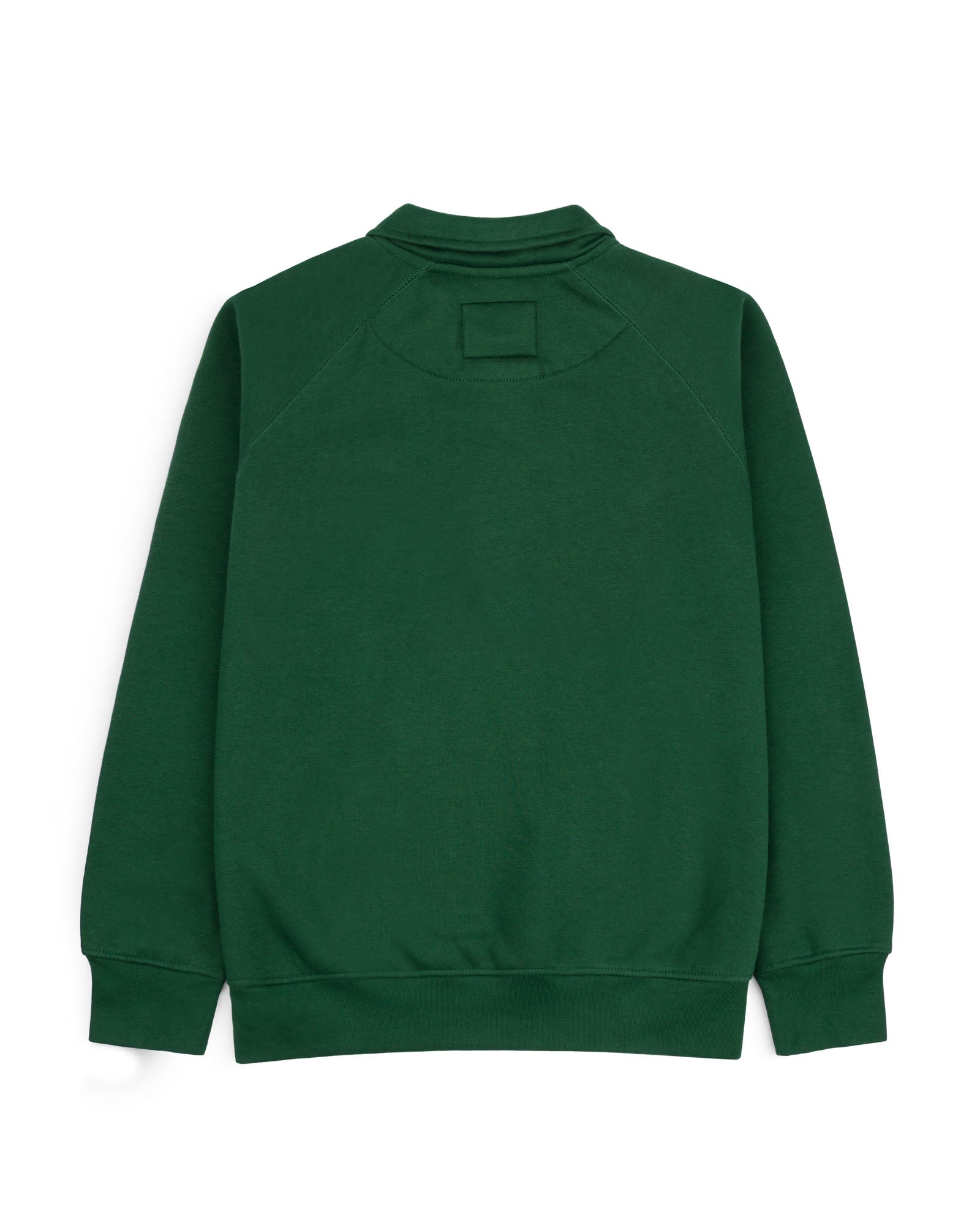 Men's Half Zip Mock Neck- Green