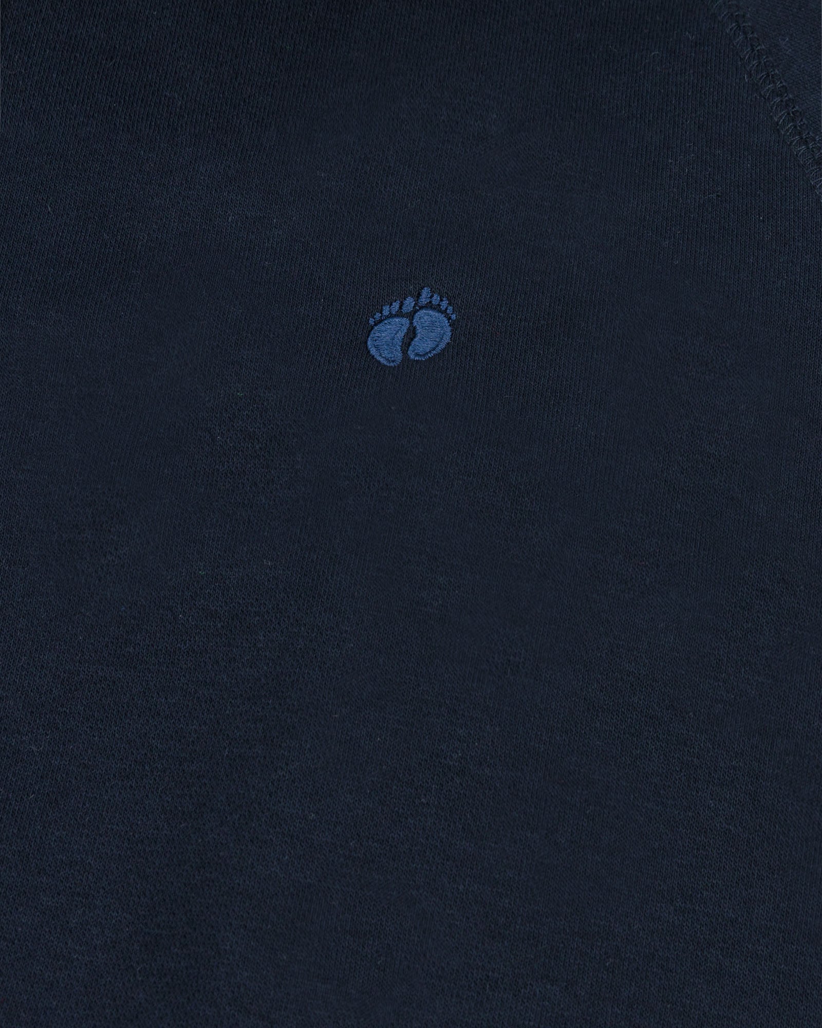 Men's Full Zip Mock Neck- Navy