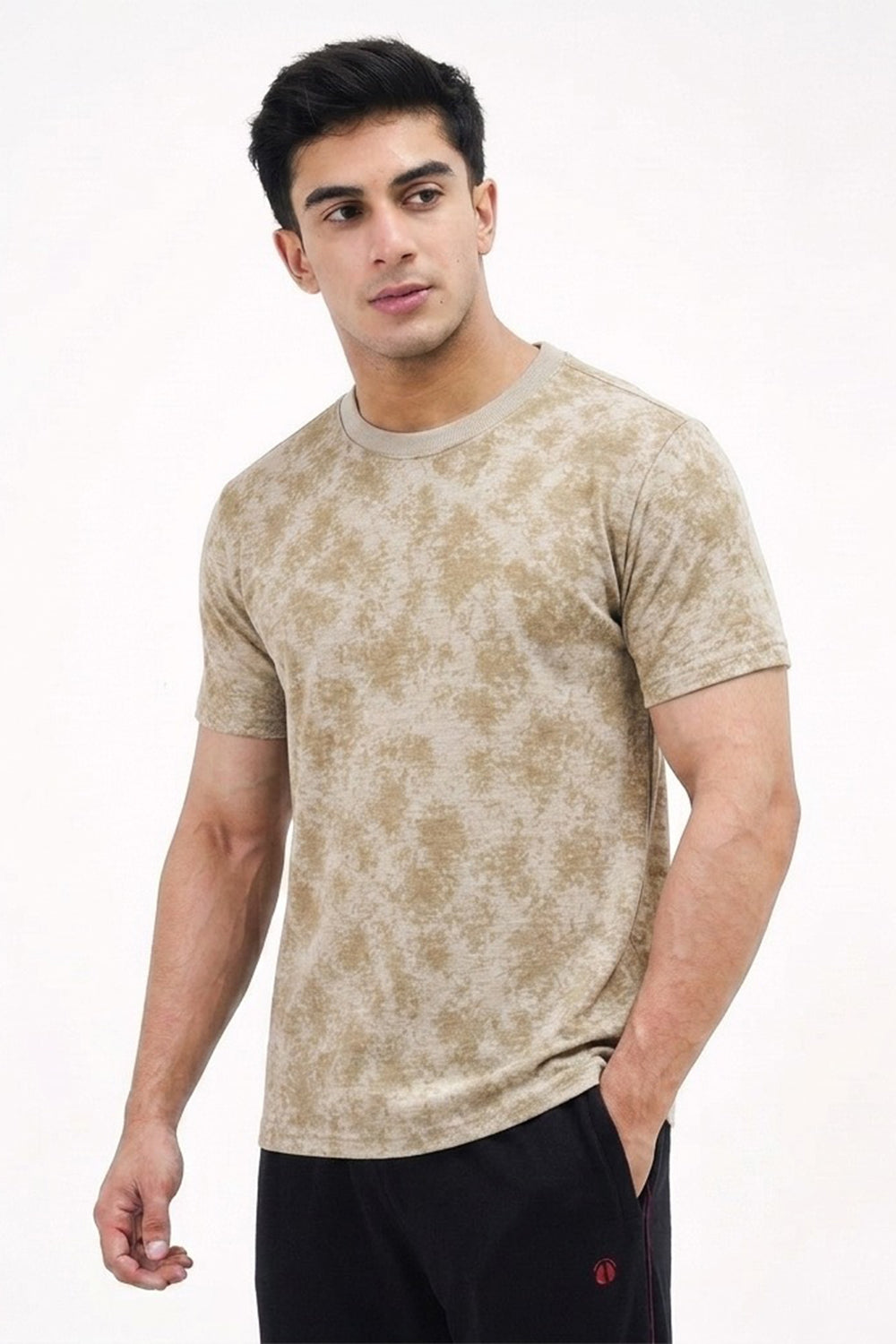 Men's oversized Crew Beige