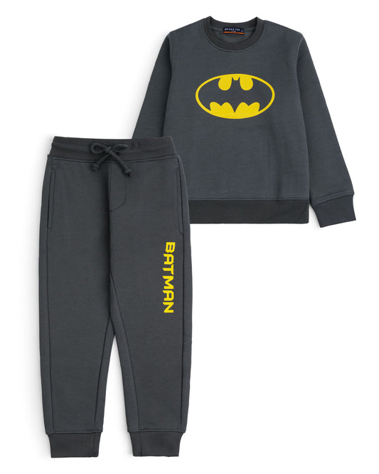 Boys Fashion Track Suit Batman Navy