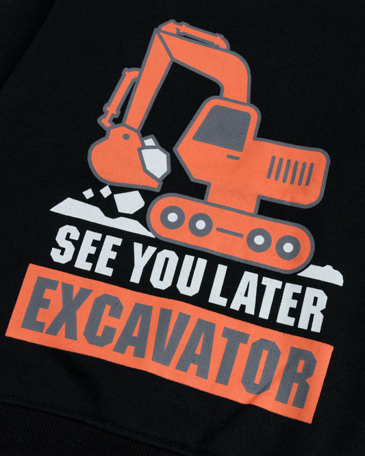 Boys Fashion Track Suit Black