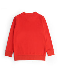 Girls Sweat Shirt Red