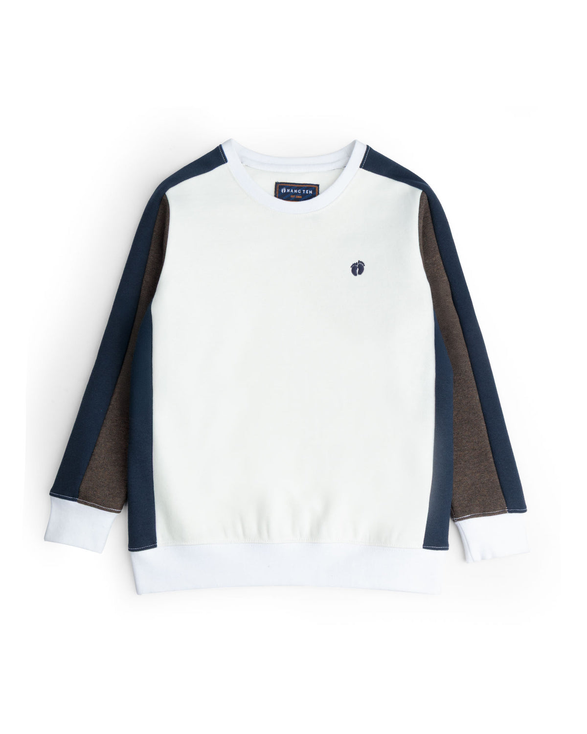 Boy's Sweat Shirt-Off White