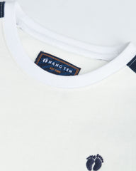 Boy's Sweat Shirt-Off White