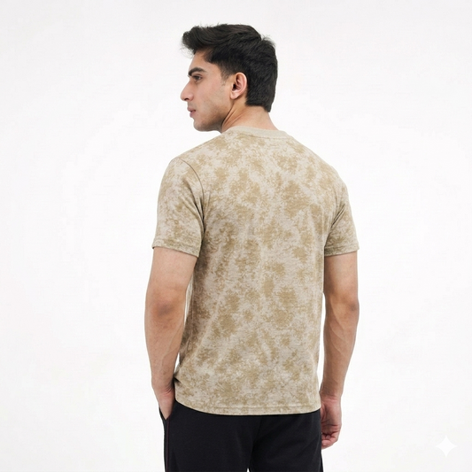 Men's oversized Crew Beige