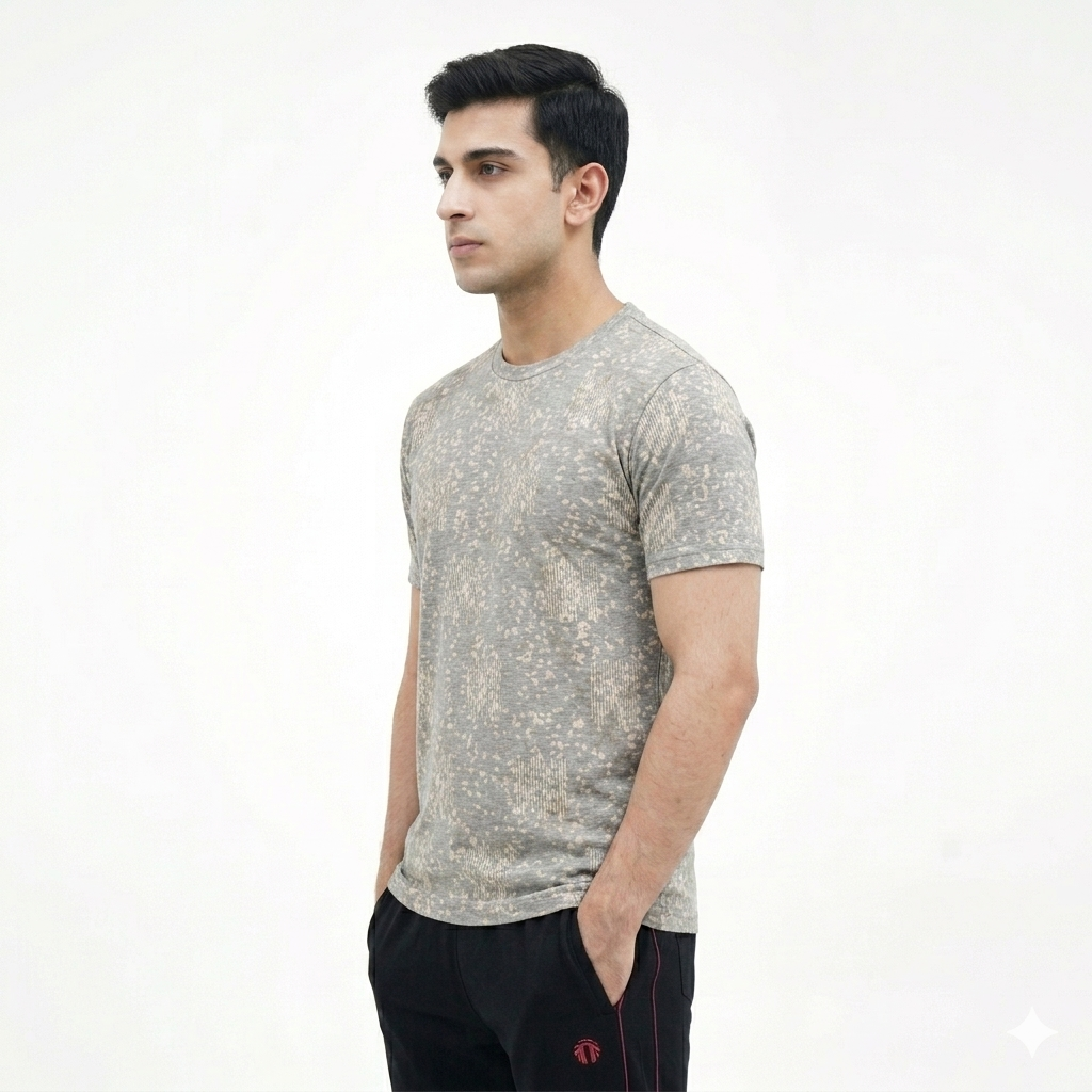 Men's oversized Crew grey