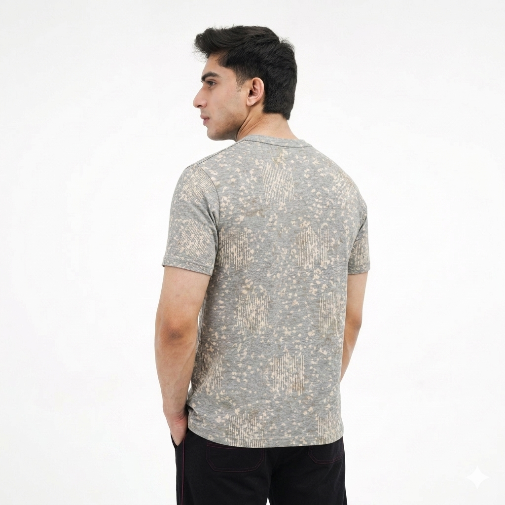 Men's oversized Crew grey