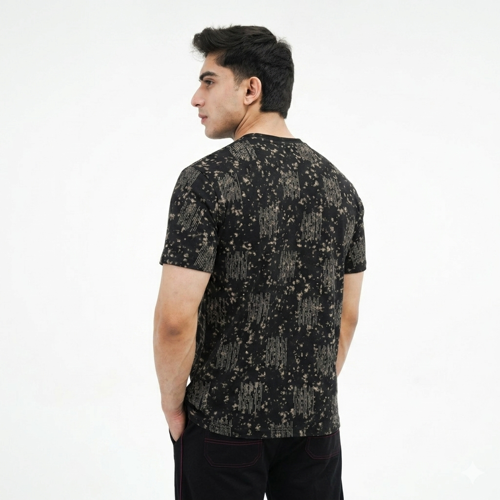 Men's oversized Crew black