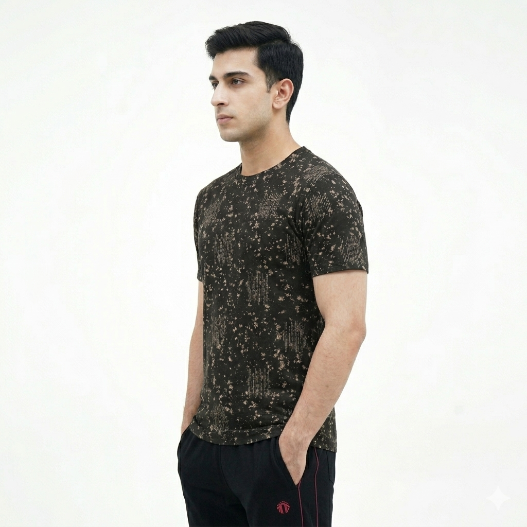 Men's oversized Crew black