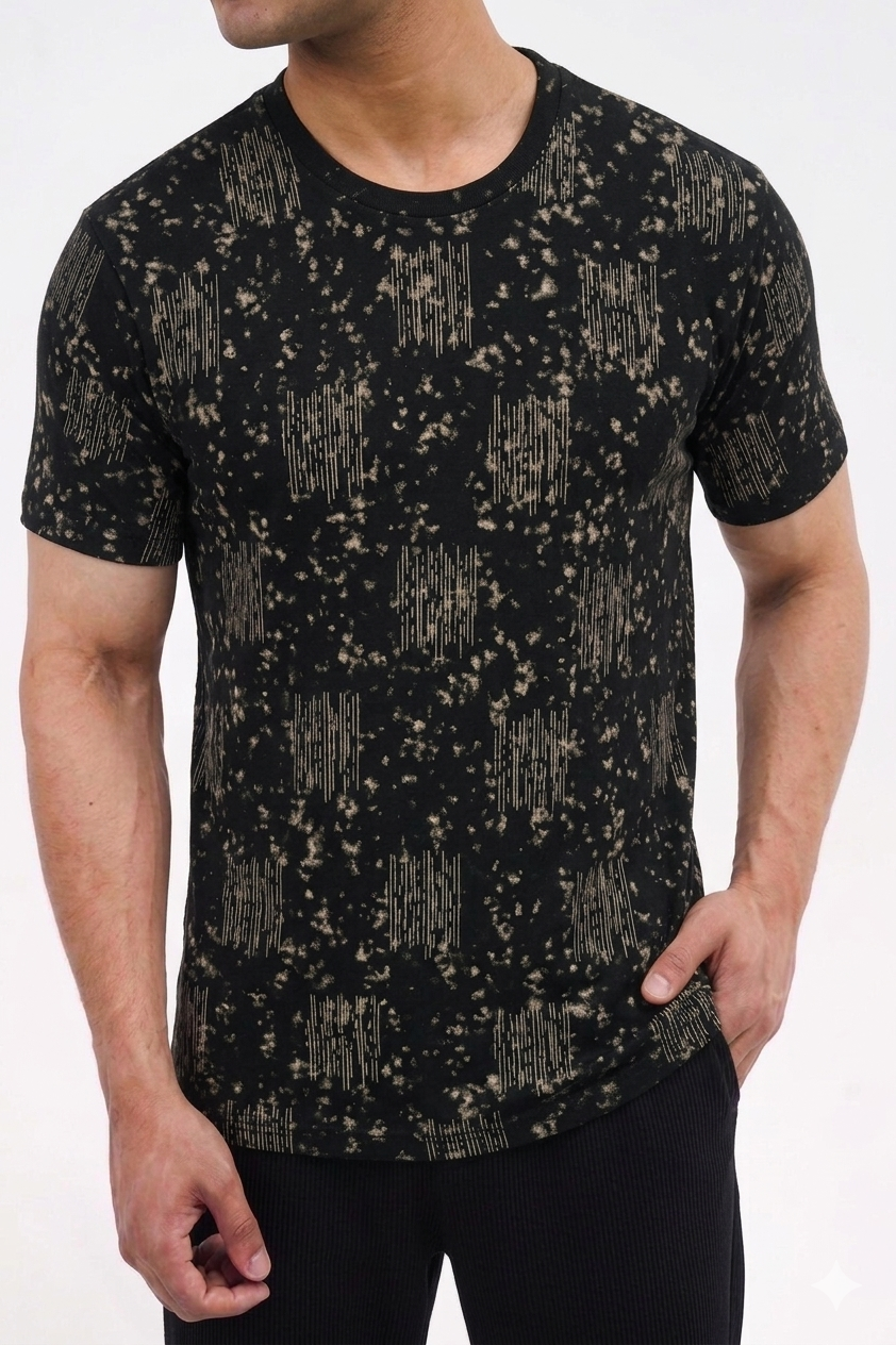 Men's oversized Crew black