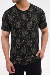 Men's oversized Crew black