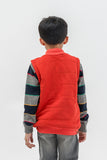 Boy's Sleeveless Zipper Jacket