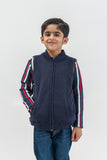 Boy's Sleeveless Zipper Jacket