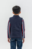 Boy's Sleeveless Zipper Jacket