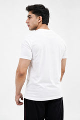 Men's Plain Crew White