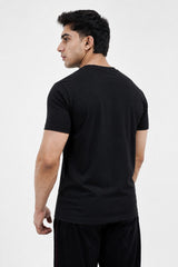 Men's Plain Crew Black