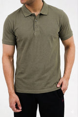 Mens Fashion Polo Smoke grey