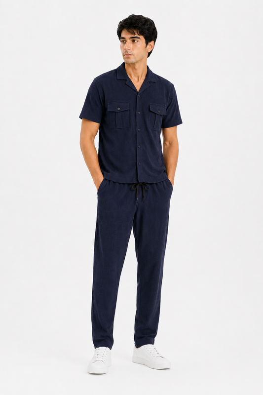 Cord Set Navy